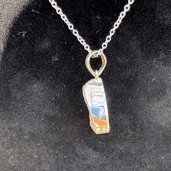 Elegant 925 silver Astrophyllite Pendant - Picture 6 of 7